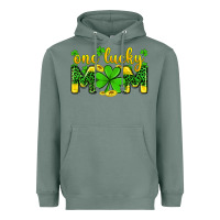 One Lucky Mom Heavyweight Hoodie | Teevron