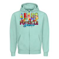 Seafoam popsicle season Zipper Hoodie - RanaPortraitStore