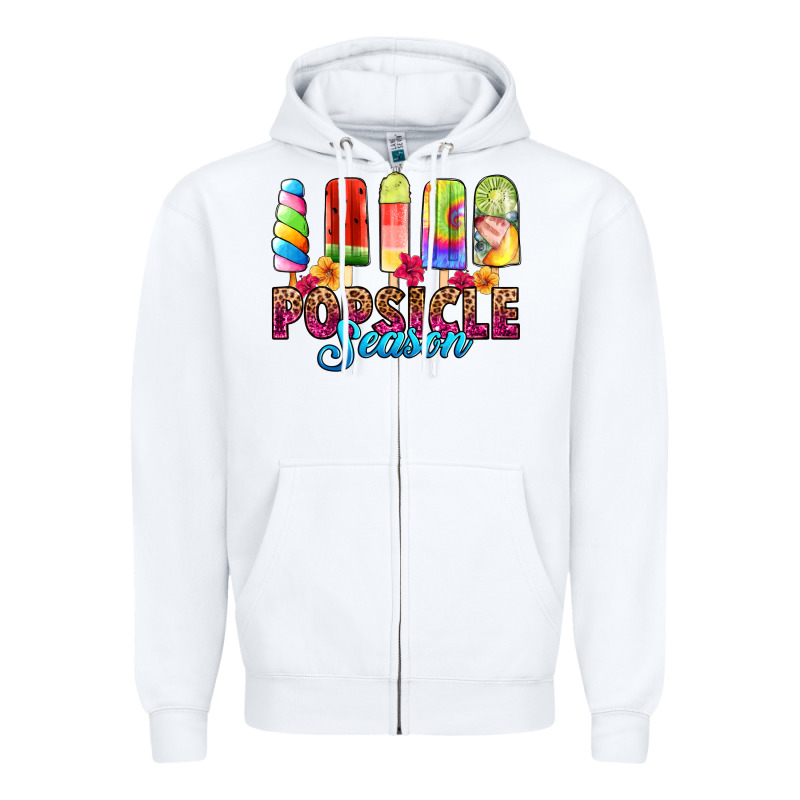 Popsicle Season Zipper Hoodie by RanaPortraitStore | Teevron
