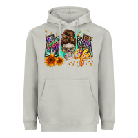 Moon Dust mom life with skull Heavyweight Hoodie - Zillion Design Studio