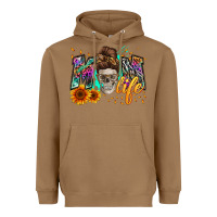 Toasted Coconut mom life with skull Heavyweight Hoodie - Zillion Design Studio