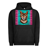 Pigment Black Western Bengal Cat Urban Hoodie - LillyAllenDesigns