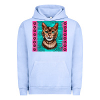 Pigment Grape Ice Western Bengal Cat Urban Hoodie - LillyAllenDesigns
