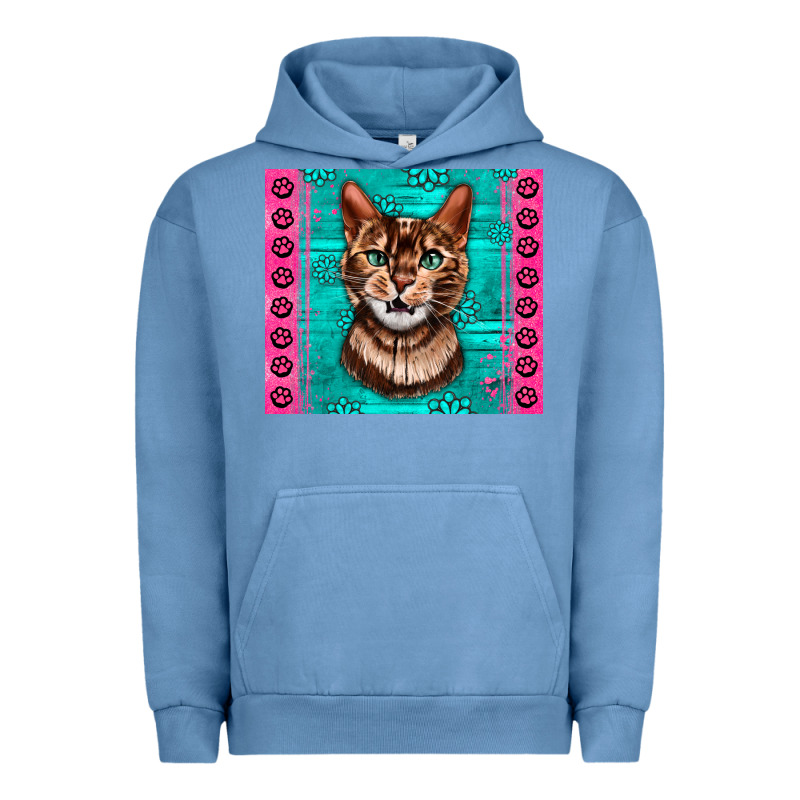Western Bengal Cat Urban Hoodie by LillyAllenDesigns | Teevron