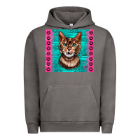 Pigment Tornado Western Bengal Cat Urban Hoodie - LillyAllenDesigns