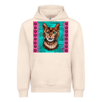 Sandshell Western Bengal Cat Urban Hoodie - LillyAllenDesigns