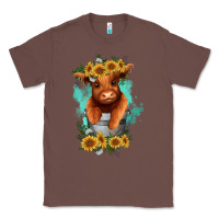 Chestnut baby cow in a bucket Classic Tee - RanaPortraitStore