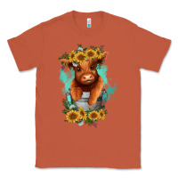 Copper baby cow in a bucket Classic Tee - RanaPortraitStore