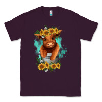 Plum baby cow in a bucket Classic Tee - RanaPortraitStore