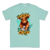 Seafoam baby cow in a bucket Classic Tee - RanaPortraitStore
