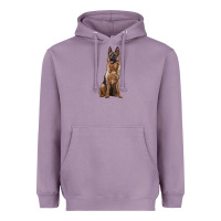 Lavender german shepherd Heavyweight Hoodie - RanaPortraitStore