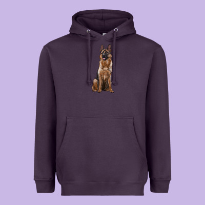 German Shepherd Heavyweight Hoodie Designed By Ranaportraitstore