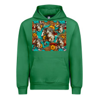 Emerald mustang horse western Urban Hoodie - LillyAllenDesigns