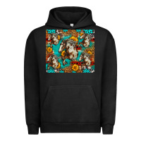 Pigment Black mustang horse western Urban Hoodie - LillyAllenDesigns