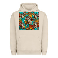 Pigment French Oak mustang horse western Urban Hoodie - LillyAllenDesigns