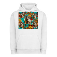 Pigment Lunar Rock mustang horse western Urban Hoodie - LillyAllenDesigns