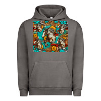 Pigment Tornado mustang horse western Urban Hoodie - LillyAllenDesigns