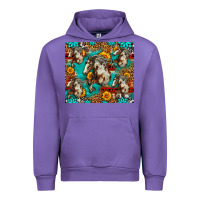 Tulip mustang horse western Urban Hoodie - LillyAllenDesigns