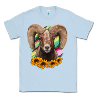 Dusty Blue bighorn sheep Classic Tee - RanaPortraitStore