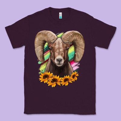 Bighorn Sheep Classic Tee Designed By Ranaportraitstore