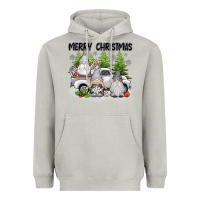 Moon Dust merry christmas gnomies Heavyweight Hoodie - texasbilliewilder