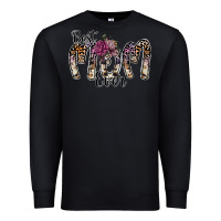 Black best mom ever Premium Sweatshirt - SublimationCraftShop