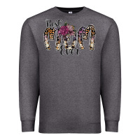 Charcoal Heather best mom ever Premium Sweatshirt - SublimationCraftShop