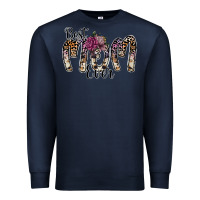 Navy best mom ever Premium Sweatshirt - SublimationCraftShop
