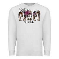 Oatmeal Heather best mom ever Premium Sweatshirt - SublimationCraftShop