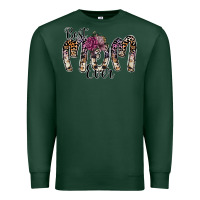 Sports Green best mom ever Premium Sweatshirt - SublimationCraftShop