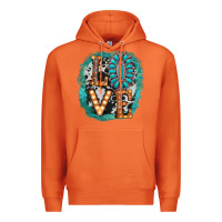 Carrot love western Premium Hoodie - AdoDesignShop