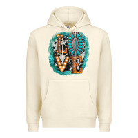Sandshell love western Premium Hoodie - AdoDesignShop