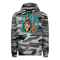 Slate Camo love western Premium Hoodie - AdoDesignShop