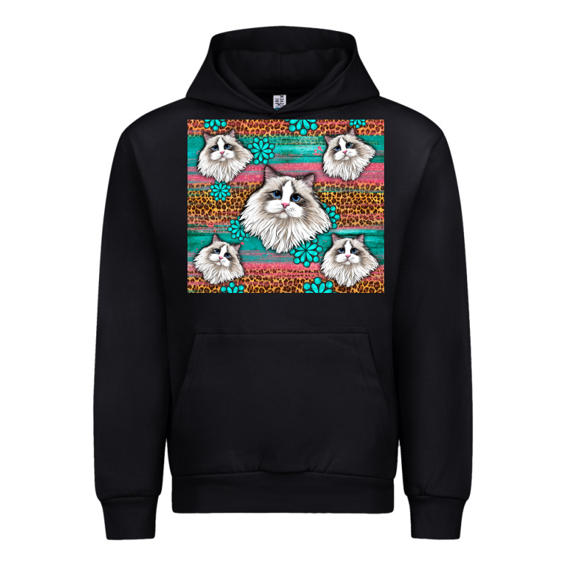 Western Ragdoll Cat Urban Hoodie by LillyAllenDesigns | Teevron