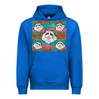 Cobalt Western Ragdoll Cat Urban Hoodie - LillyAllenDesigns