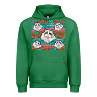 Emerald Western Ragdoll Cat Urban Hoodie - LillyAllenDesigns