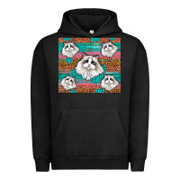 Pigment Black Western Ragdoll Cat Urban Hoodie - LillyAllenDesigns