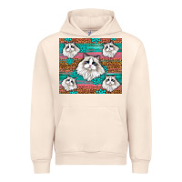 Sandshell Western Ragdoll Cat Urban Hoodie - LillyAllenDesigns