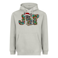 Moon Dust french bulldog christmas joy Heavyweight Hoodie - RanaPortraitStore