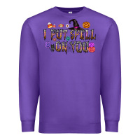 Purple i put speel on you Premium Sweatshirt - CowhideDigitalArt