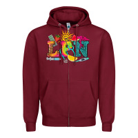 Burgundy lpn summer Zipper Hoodie - RanaPortraitStore