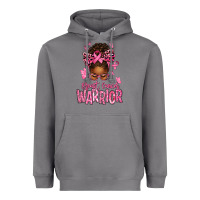 Storm brest cancer warrior afro messy bun Heavyweight Hoodie - texasbilliewilder