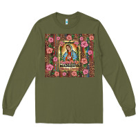 Army Green madrecita muchas gracias Long Sleeve Tee - BarkalooDesign
