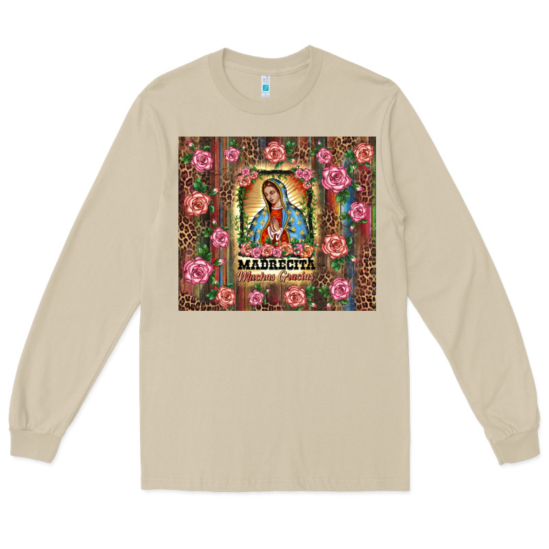 Madrecita Muchas Gracias Long Sleeve Tee by BarkalooDesign | Teevron