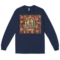 Navy madrecita muchas gracias Long Sleeve Tee - BarkalooDesign