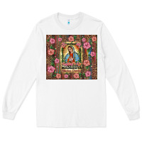White madrecita muchas gracias Long Sleeve Tee - BarkalooDesign