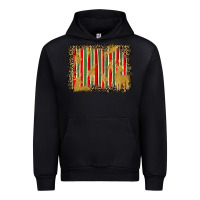 Black christmas reindeers leopard background Urban Hoodie - BarkalooDesign