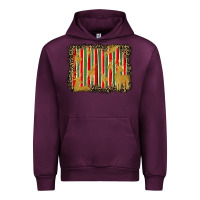 Mauve Wine christmas reindeers leopard background Urban Hoodie - BarkalooDesign