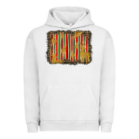 Pigment Lunar Rock christmas reindeers leopard background Urban Hoodie - BarkalooDesign