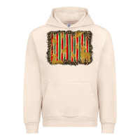 Sandshell christmas reindeers leopard background Urban Hoodie - BarkalooDesign